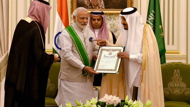 modi-receives-civilian-award-in-saudi-pti